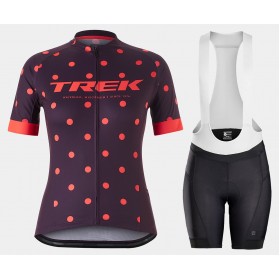 Combinaison Cycliste + Cuissard à Bretelles 2021 Bontrager Trek Anara Femme N005